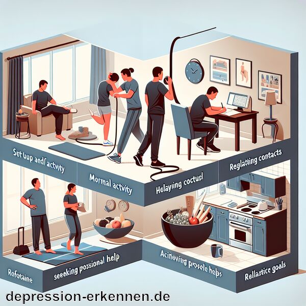 Wie man mit Depressionen im Alltag umgeht: Praktische Tipps für Betroffene